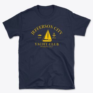 Jefferson City Missouri Yacht Club Basic T-Shirt