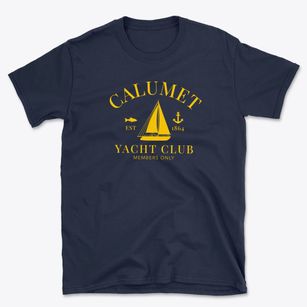 Calumet Michigan Yacht Club Basic T-Shirt