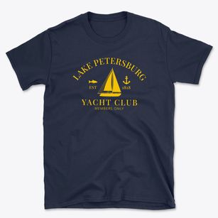 Lake Petersburg Illinois Yacht Club Basic T-Shirt