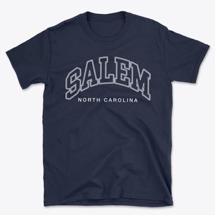 Salem North Carolina Inline Basic T-Shirt