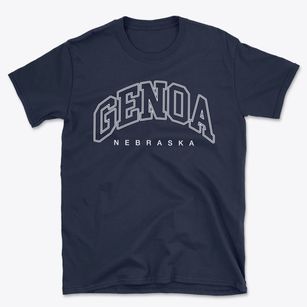 Genoa Nebraska Inline Basic T-Shirt