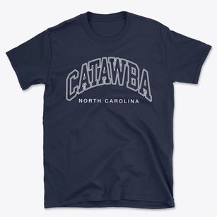 Catawba North Carolina Inline Basic T-Shirt