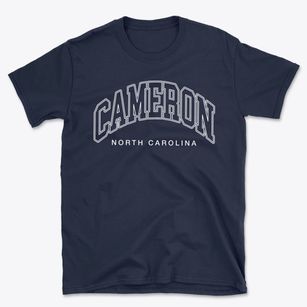 Cameron North Carolina Inline Basic T-Shirt
