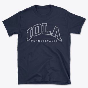 Iola Pennsylvania Inline Basic T-Shirt