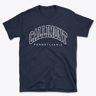 Callimont Pennsylvania Inline Basic T-Shirt