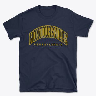 Montoursville Pennsylvania Inline Basic T-Shirt