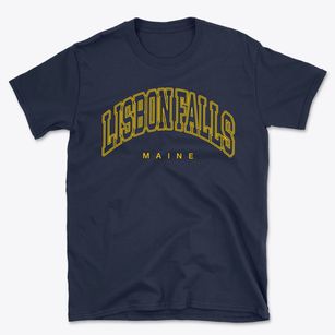 Lisbon Falls Maine Inline Basic T-Shirt