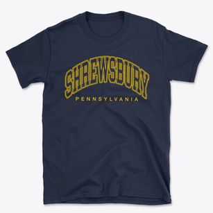 Shrewsbury Pennsylvania Inline Basic T-Shirt
