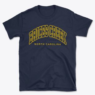 Brices Creek North Carolina Inline Basic T-Shirt