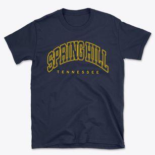Spring Hill Tennessee Inline Basic T-Shirt