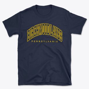 Birchwood Lakes Pennsylvania Inline Basic T-Shirt