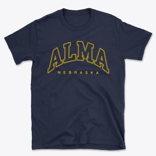 Alma Nebraska Inline Basic T-Shirt