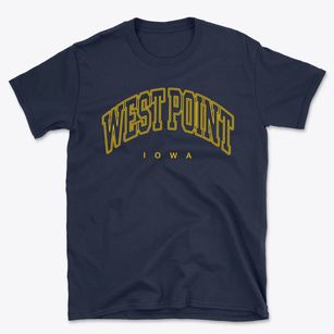 West Point Iowa Inline Basic T-Shirt