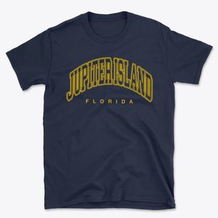 Jupiter Island Florida Inline Basic T-Shirt