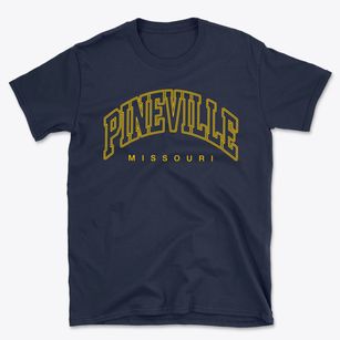 Pineville Missouri Inline Basic T-Shirt