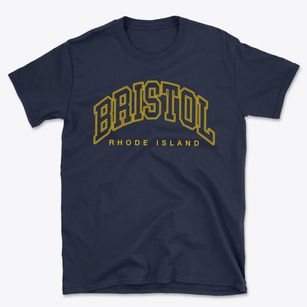 Bristol Rhode Island Inline Basic T-Shirt