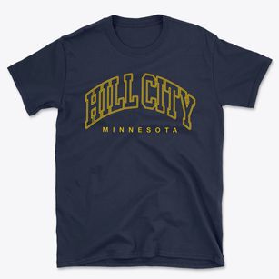 Hill City Minnesota Inline Basic T-Shirt