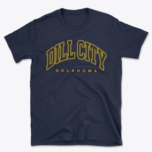 Dill City Oklahoma Inline Basic T-Shirt