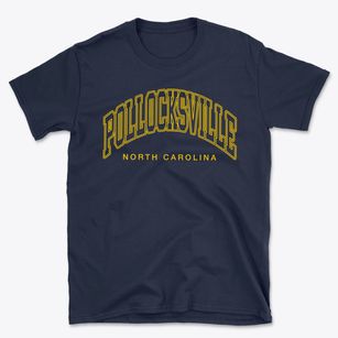 Pollocksville North Carolina Inline Basic T-Shirt
