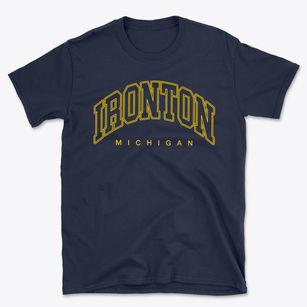 Ironton Michigan Inline Basic T-Shirt