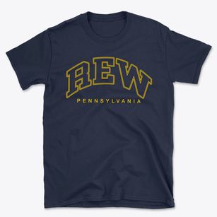 Rew Pennsylvania Inline Basic T-Shirt