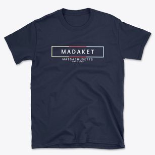 Madaket Massachusetts Artbox Basic T-Shirt