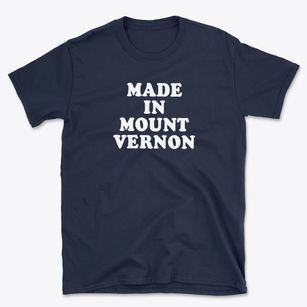 Mount Vernon Maryland Classic 70s Basic T-Shirt