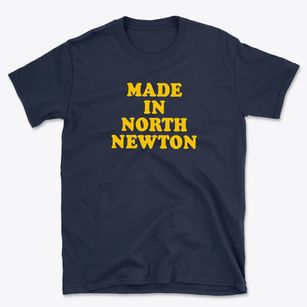 North Newton Kansas Classic 70s Basic T-Shirt