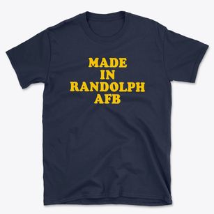 Randolph Afb Texas Classic 70s Basic T-Shirt