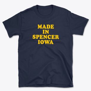 Spencer Iowa Classic 70s Basic T-Shirt