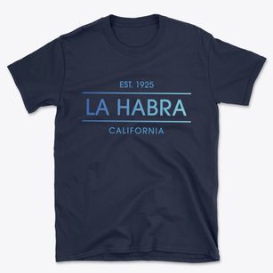 La Habra California Horizon Basic T-Shirt