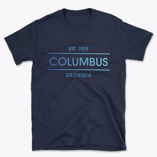 Columbus Georgia Horizon Basic T-Shirt