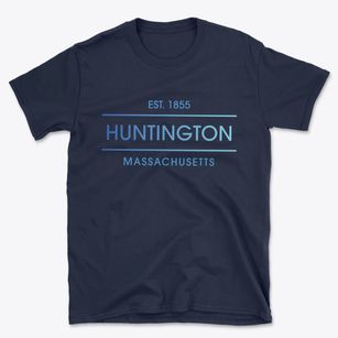 Huntington Massachusetts Horizon Basic T-Shirt