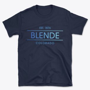 Blende Colorado Horizon Basic T-Shirt