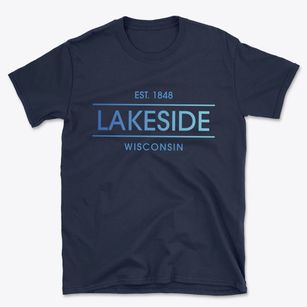 Lakeside Wisconsin Horizon Basic T-Shirt