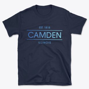Camden Illinois Horizon Basic T-Shirt