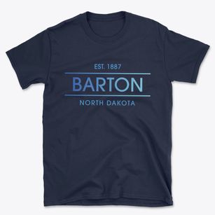 Barton North Dakota Horizon Basic T-Shirt