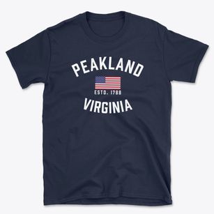 Peakland Virginia Patriot Basic T-Shirt