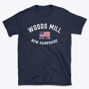 Woods Mill New Hampshire Patriot Basic T-Shirt