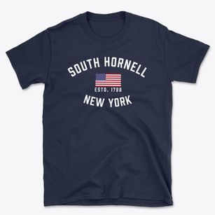 South Hornell New York Patriot Basic T-Shirt