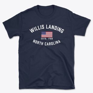 Willis Landing North Carolina Patriot Basic T-Shirt