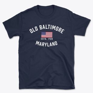 Old Baltimore Maryland Patriot Basic T-Shirt
