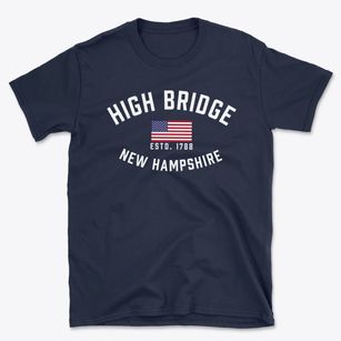 High Bridge New Hampshire Patriot Basic T-Shirt