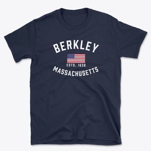 Berkley Massachusetts Patriot Basic T-Shirt