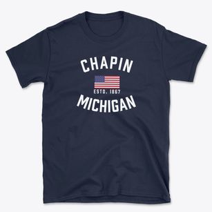 Chapin Michigan Patriot Basic T-Shirt
