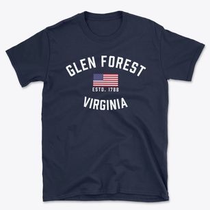 Glen Forest Virginia Patriot Basic T-Shirt