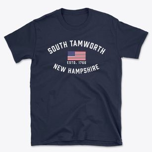South Tamworth New Hampshire Patriot Basic T-Shirt