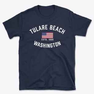 Tulare Beach Washington Patriot Basic T-Shirt