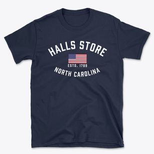 Halls Store North Carolina Patriot Basic T-Shirt