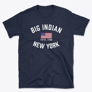Big Indian New York Patriot Basic T-Shirt